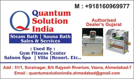 Quantum Steam Bath Gujarat
